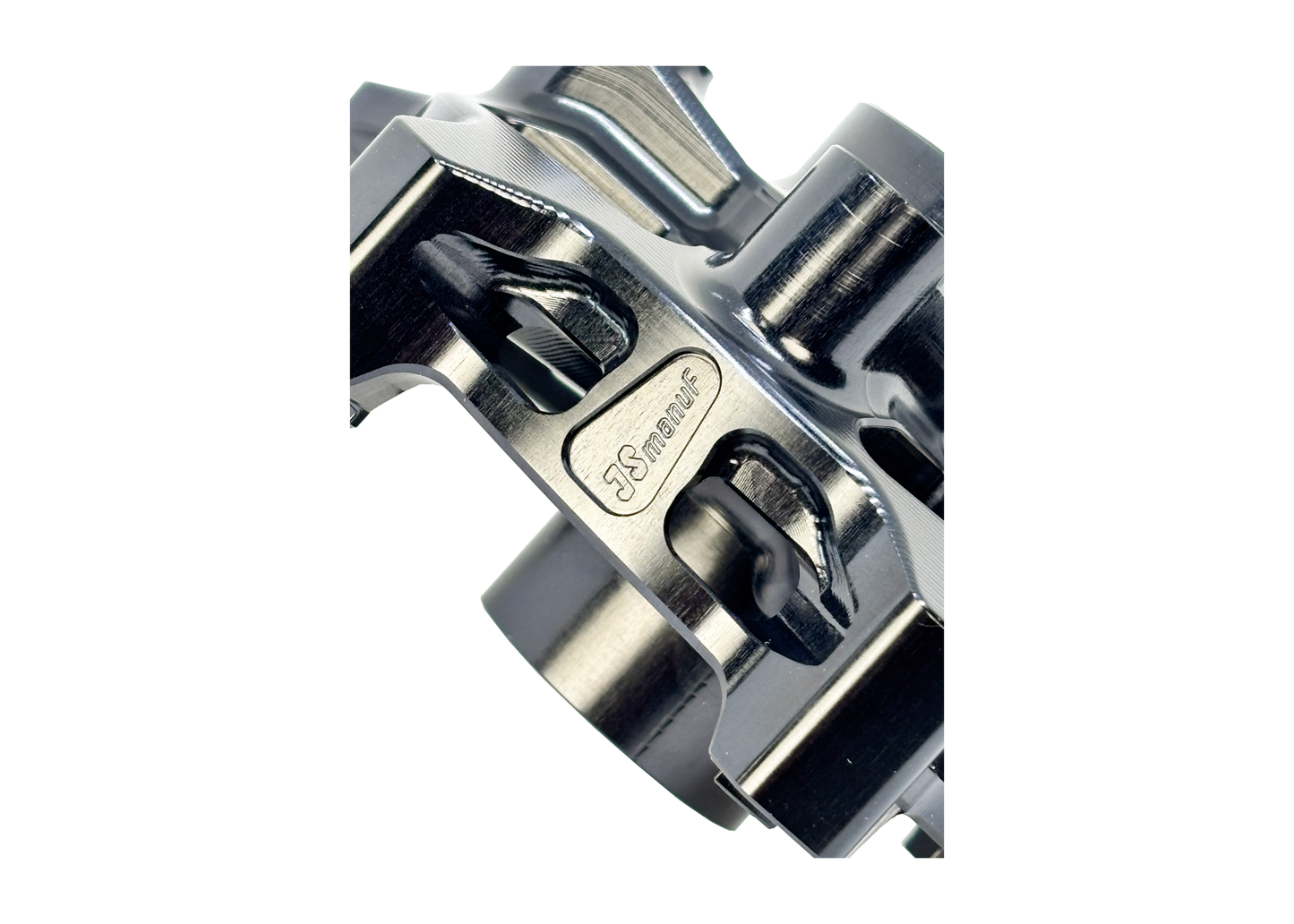 Wheel Hub JS Manuf Front Black | Vespa GTS/GTS Super 125-300cc (2023-) JS Manuf  Falan Parts