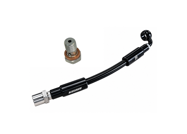 Brake Hose Accossato Adapter Rear Black | Vespa GTS/GTS Super/GTV/GT 60/GT/GT L 125-300cc Accossato  Falan Parts