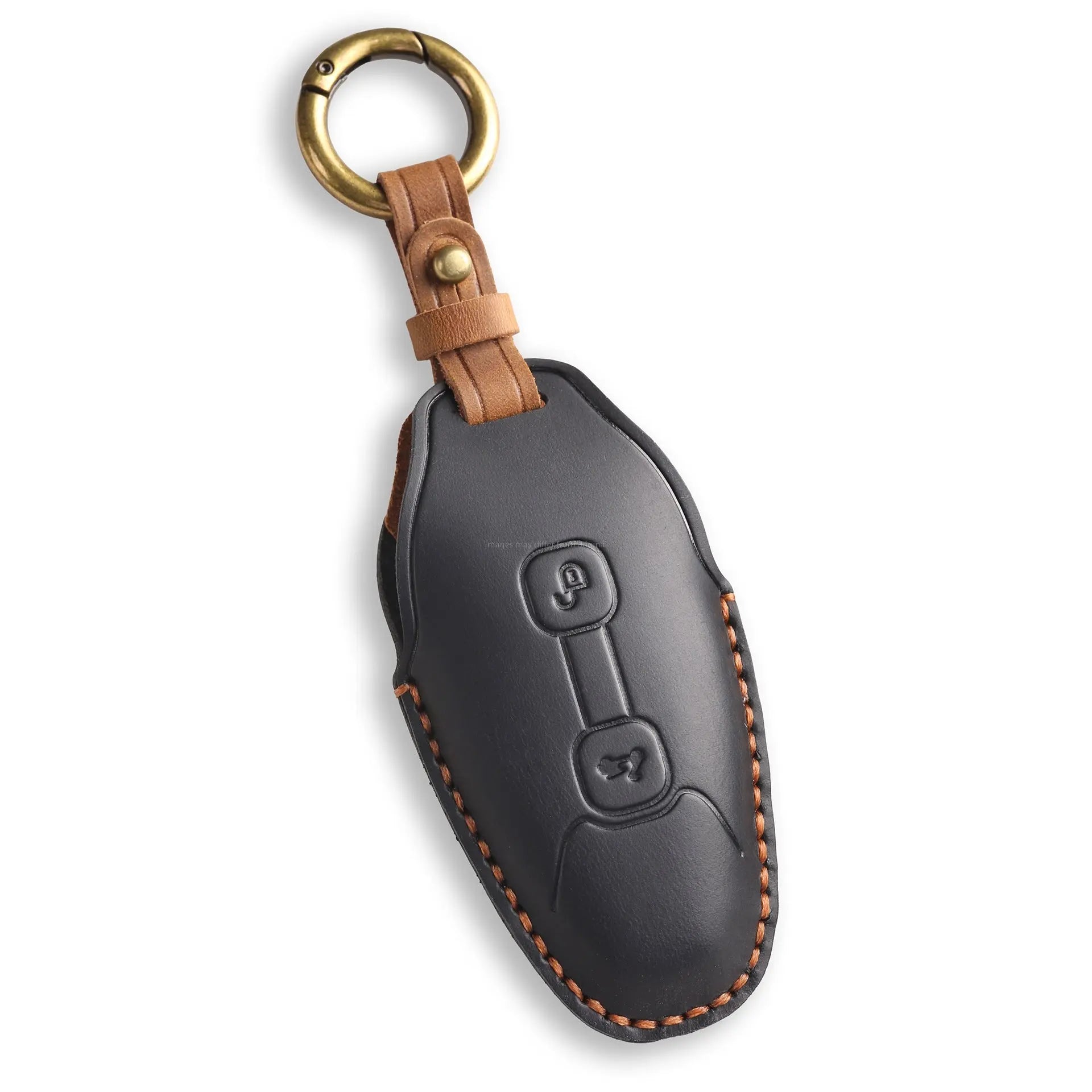 Leather Key Cover Black | Vespa GTS/GTV 125-310cc 2023 + - Falan Parts