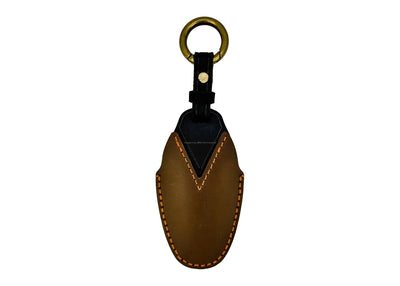 Leather Key Cover Brown | Vespa GTS/GTV 125-310cc ('23-) FP Parts  Falan Parts