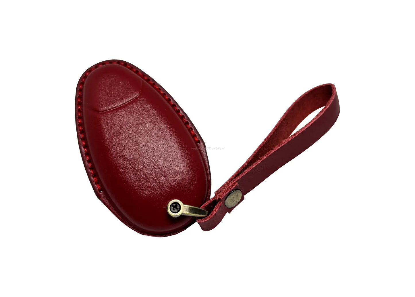 Leather Key Cover Dark Red | Vespa GTS/GTV 125-310cc ('23-) FP Parts  Falan Parts