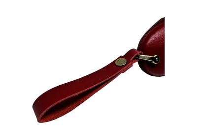 Leather Key Cover Dark Red | Vespa GTS/GTV 125-310cc ('23-) FP Parts  Falan Parts