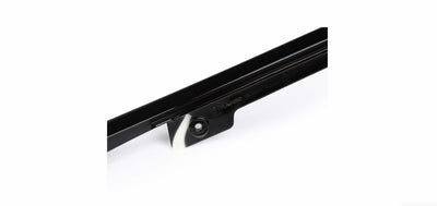 Leg Shield Beading Left PIAGGIO Gloss Black | Vespa GTS HPE 125-300cc ('23-) Piaggio  Falan Parts