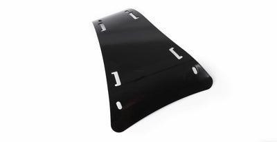 Luggage Carrier Floor Board JAILBREAK CUSTOMS Footplate 2.0 Gloss Black | Vespa GTS/GTS Super/GTV/GT 60/GT L 125-300cc JAILBREAK CUSTOMS  Falan Parts