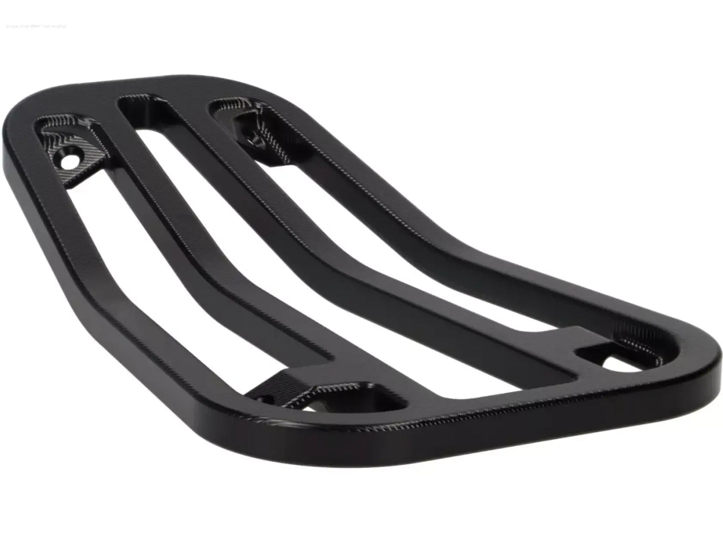 Luggage Carrier Floor Board Moto Nostra CNC Black | Vespa Primavera/Sprint 50-150cc MOTO NOSTRA  Falan Parts