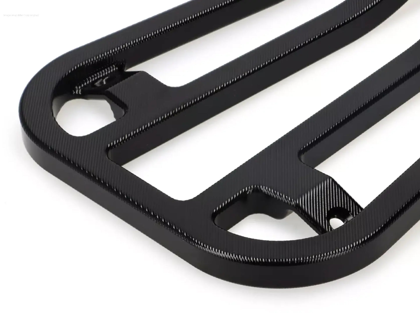 Luggage Carrier Floor Board Moto Nostra CNC Black | Vespa Primavera/Sprint 50-150cc MOTO NOSTRA  Falan Parts