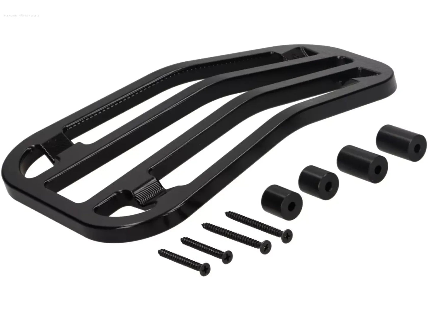 Luggage Carrier Floor Board Moto Nostra CNC Black | Vespa Primavera/Sprint 50-150cc MOTO NOSTRA  Falan Parts