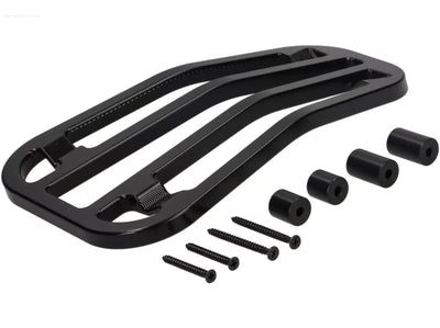 Luggage Carrier Floor Board Moto Nostra CNC Black | Vespa Primavera/Sprint 50-150cc MOTO NOSTRA  Falan Parts