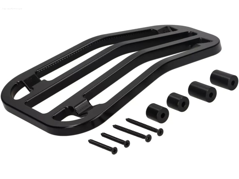 Luggage Carrier Floor Board Moto Nostra CNC Black | Vespa Primavera/Sprint 50-150cc MOTO NOSTRA  Falan Parts