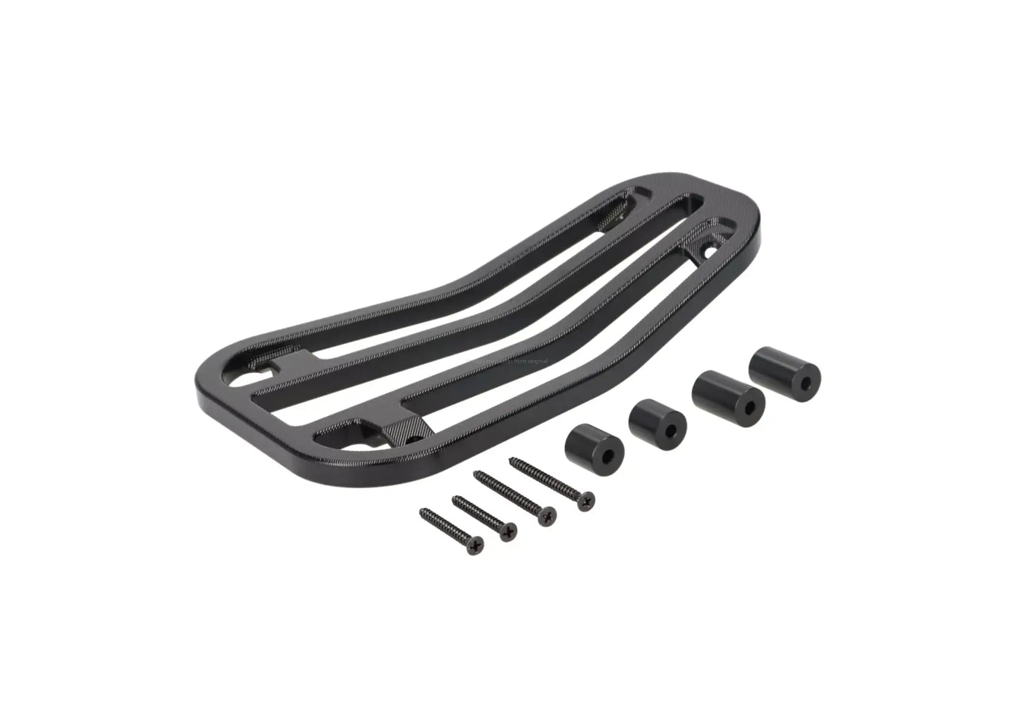 Luggage Carrier Floor Board Moto Nostra CNC Black | Vespa Primavera/Sprint 50-150cc MOTO NOSTRA  Falan Parts