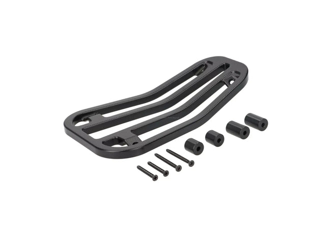 Luggage Carrier Floor Board Moto Nostra CNC Black | Vespa Primavera/Sprint 50-150cc MOTO NOSTRA  Falan Parts