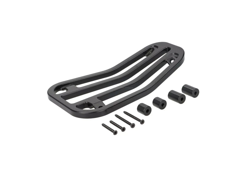 Luggage Carrier Floor Board Moto Nostra CNC Black | Vespa Primavera/Sprint 50-150cc MOTO NOSTRA  Falan Parts