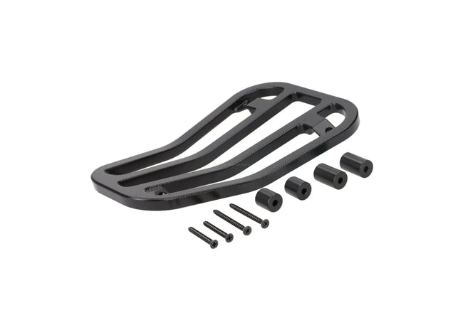 Luggage Carrier Floor Board Moto Nostra CNC Black | Vespa Primavera/Sprint 50-150cc MOTO NOSTRA  Falan Parts