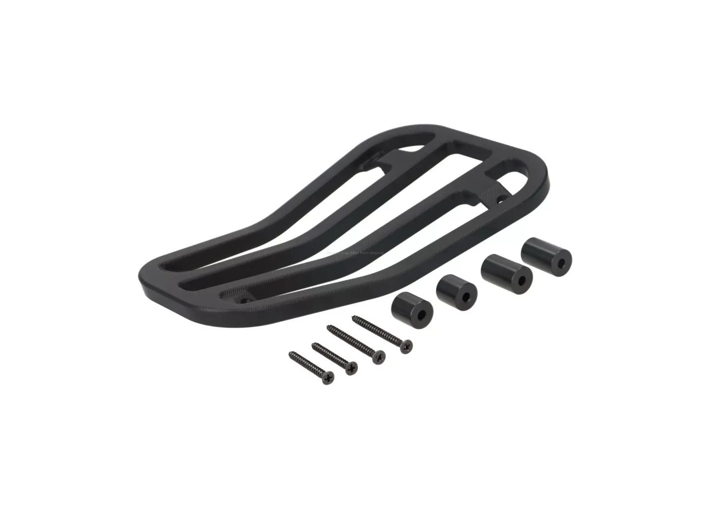 Luggage Carrier Floor Board Moto Nostra CNC Matt Black | Vespa Primavera/Sprint 50-150cc MOTO NOSTRA  Falan Parts