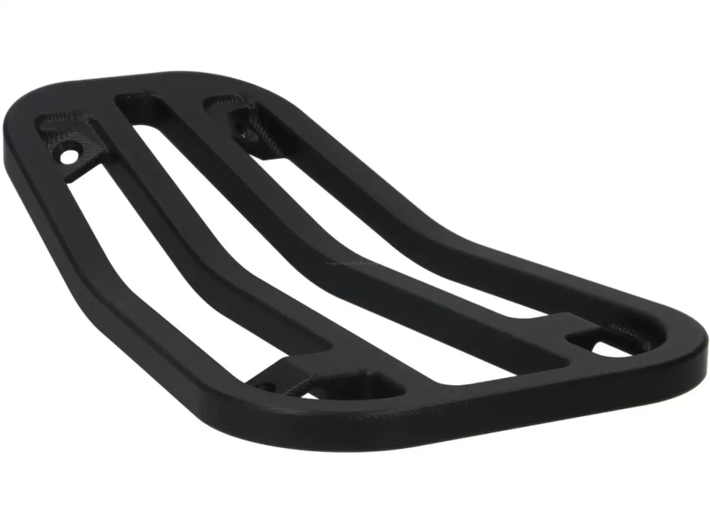 Luggage Carrier Floor Board Moto Nostra CNC Matt Black | Vespa Primavera/Sprint 50-150cc MOTO NOSTRA  Falan Parts