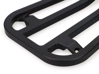 Luggage Carrier Floor Board Moto Nostra CNC Matt Black | Vespa Primavera/Sprint 50-150cc MOTO NOSTRA  Falan Parts