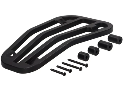 Luggage Carrier Floor Board Moto Nostra CNC Matt Black | Vespa Primavera/Sprint 50-150cc MOTO NOSTRA  Falan Parts