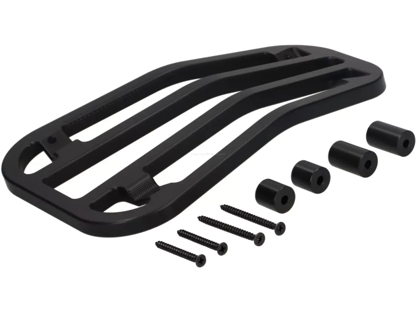 Luggage Carrier Floor Board Moto Nostra CNC Matt Black | Vespa Primavera/Sprint 50-150cc MOTO NOSTRA  Falan Parts