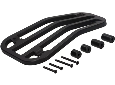 Luggage Carrier Floor Board Moto Nostra CNC Matt Black | Vespa Primavera/Sprint 50-150cc MOTO NOSTRA  Falan Parts