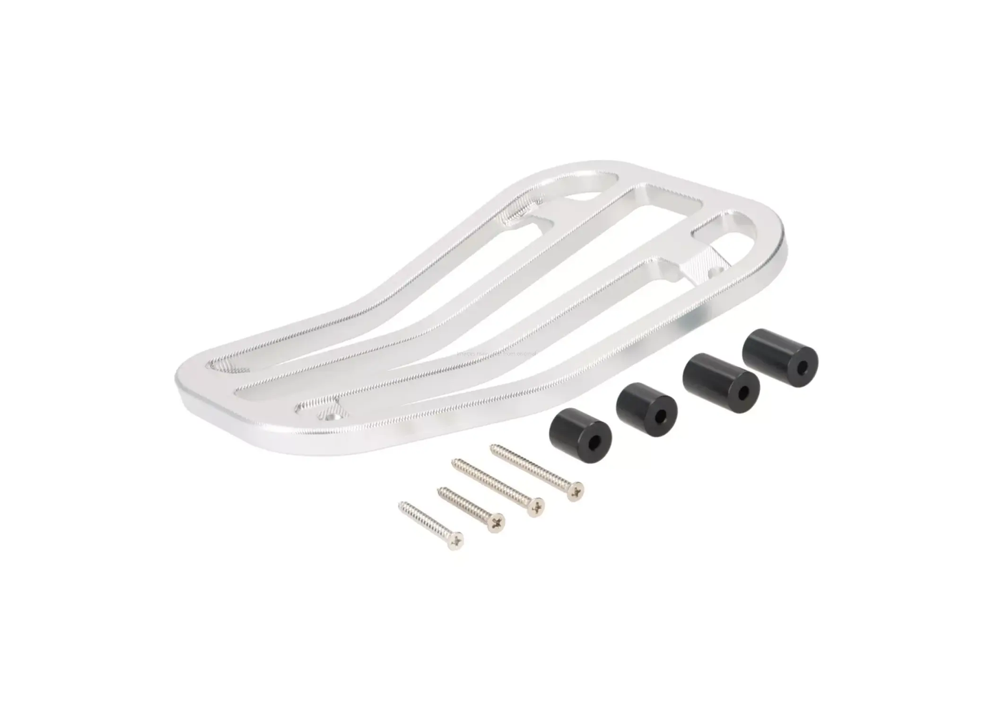 Luggage Carrier Floor Board Moto Nostra CNC Silver | Vespa Primavera/Sprint 50-150cc MOTO NOSTRA  Falan Parts