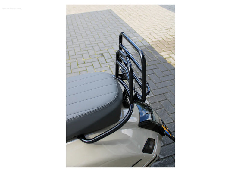 Luggage Carrier Fold Down MOTO NOSTRA Gloss Black | Vespa GT/GTL/ GTV/GTS/ GTS Super 125-300cc MOTO NOSTRA  Falan Parts