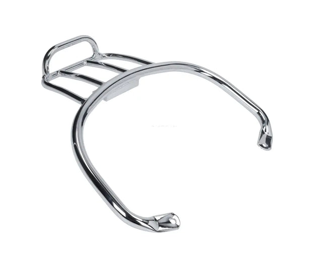 Luggage Carrier Rear FP Parts Chrome | Vespa GT/GTL/GTV/GTS/GTS Super 125-300cc FP Parts  Falan Parts