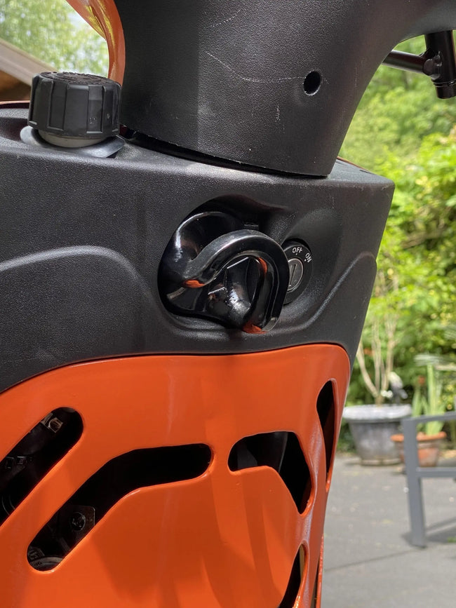 Luggage Hook 3D Gloss Black | Piaggio ZIP 2000/SP Falan Parts  Falan Parts