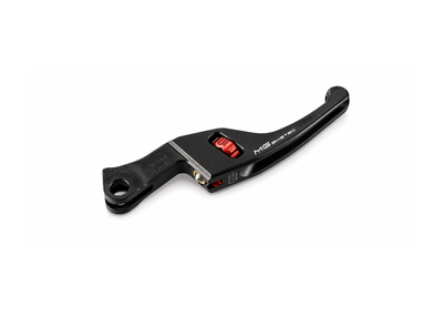 Sport Lever Set Brake MG Biketec Black / Red | Vespa Primavera/Sprint 50-150cc 4T (`24-25) Euro5+ MG Biketec  Falan Parts
