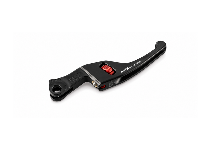 Sport Lever Set Brake MG Biketec Black / Red | Vespa Primavera/Sprint 50-150cc 4T (`24-25) Euro5+ MG Biketec  Falan Parts