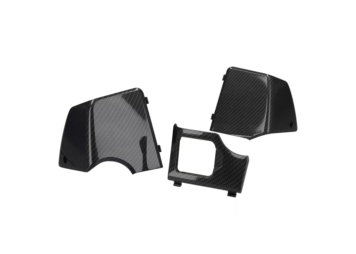 Glovebox Door Trim Set Moto Nostra Carbon Look | Vespa GTS/GTS Super/GTV/GT 60/GT/GT L 125-300cc MOTO NOSTRA  Falan Parts