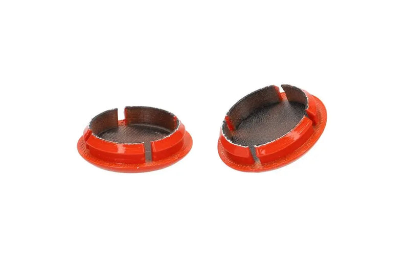 Mirror Hole Covers MOTO NOSTRA Orange Impulsivo (A11) | Vespa GTS 125-300cc MOTO NOSTRA  Falan Parts