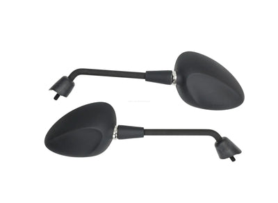 Mirror Set Gloss & Matt Black | Vespa Sprint 50-150cc 2T/4T FP Parts  Falan Parts
