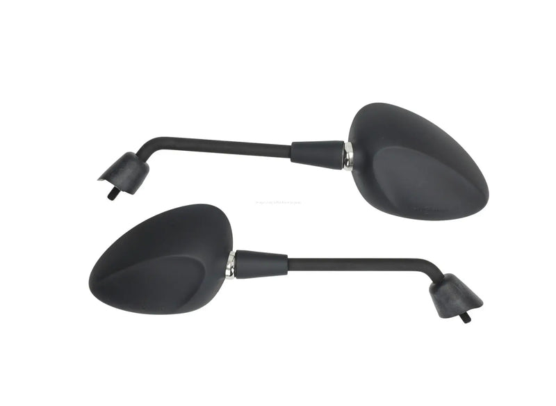 Mirror Set Gloss & Matt Black | Vespa Sprint 50-150cc 2T/4T FP Parts  Falan Parts