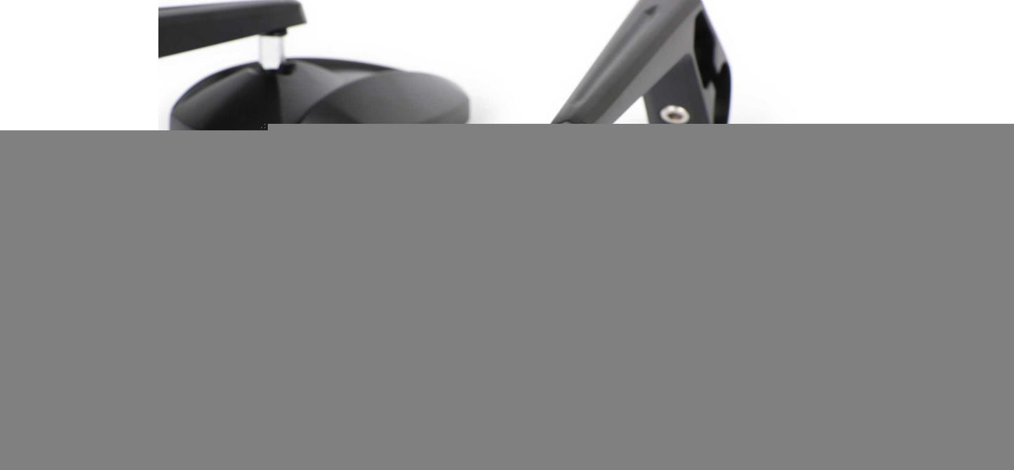 Mirror Set MOTO NOSTRA Matt Black | Vespa GT/GTS/ GTV/GTL 125-300cc MOTO NOSTRA  Falan Parts