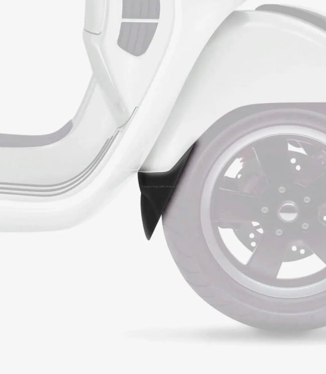 Mud Flap PUIG Front Mudguard Plastic Black | Vespa GTS/GTS Super/GTV/GT 60/GT/GT L 125-300cc PUIG  Falan Parts