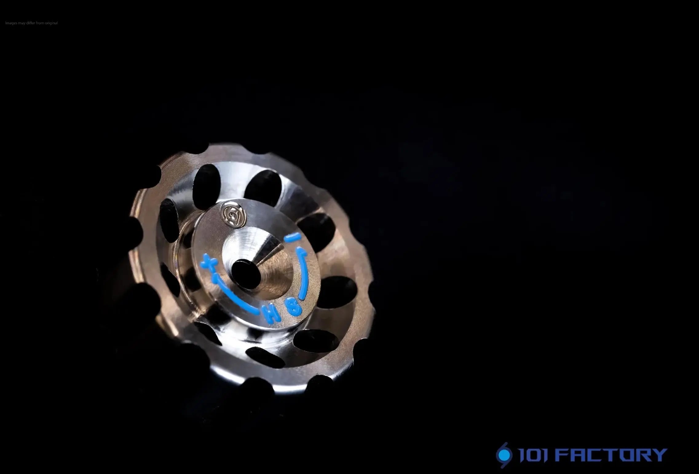 Öhlins 調整ノブ 1O1 ファクトリー CNC シルバー | Öhlins ショック