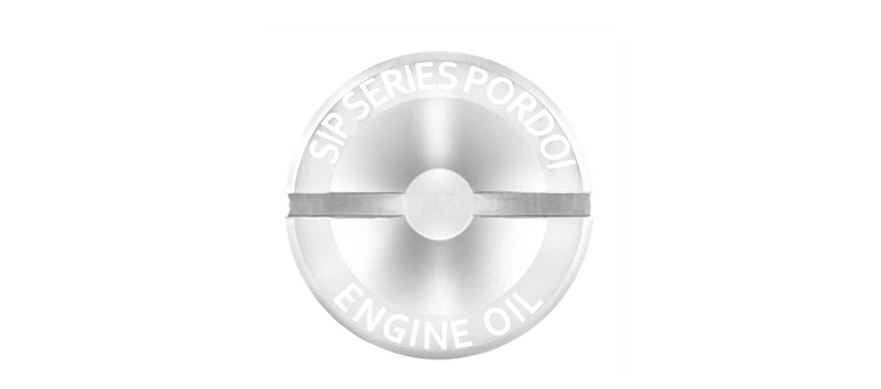 Oil Filler-Plug Bolt SIP engine oil SERIES PORDOI Chrome | Vespa LX/S 3V 125-150cc 4T AC SIP  Falan Parts
