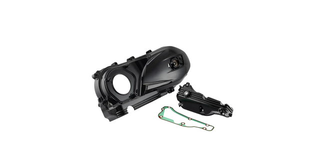 Oil Pan Kit Buchsenfuchs Gloss Black | Vespa GTS/GTS Super/Primavera/Sprint 125/150cc 4T iGet BUCHSENFUCHS  Falan Parts