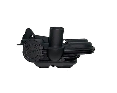 Oil Pan Matt Black FP Parts | Vespa Sprint /Primvera/ LX/S Piaggio ZIP 50cc 4T FP Parts  Falan Parts