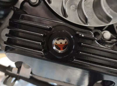 Oil Pan Moto Nostra Matt Black | Vespa GTS Super i.e. 125ccm/GTS/GTS Super/GTV 300ccm HPE MOTO NOSTRA  Falan Parts