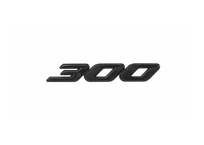 Badge "300" glove box 2H005864 | Vespa GTV 300cc ('23-) Piaggio  Falan Parts