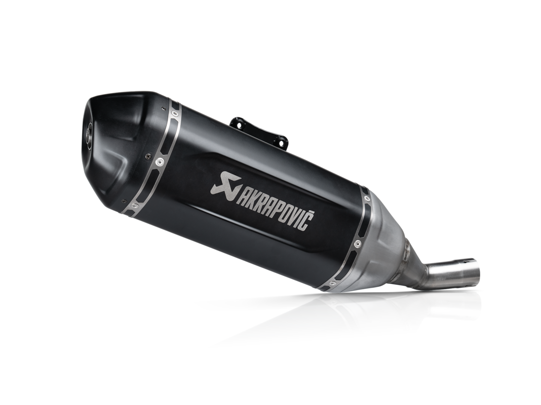 Racing Exhaust AKRAPOVIC Black Edition SLIP-ON | Vespa/PIAGGIO Primavera 125cc (`24-) Akrapovic  Falan Parts