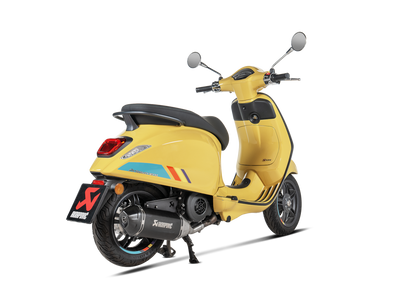 Racing Exhaust AKRAPOVIC Black Edition SLIP-ON | Vespa/PIAGGIO Primavera 125cc (`24-) Akrapovic  Falan Parts