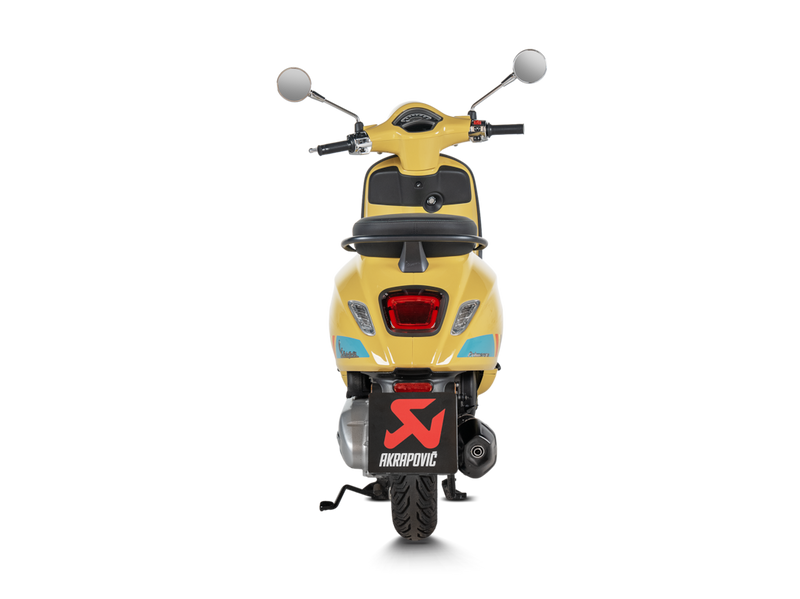 Racing Exhaust AKRAPOVIC Black Edition SLIP-ON | Vespa/PIAGGIO Primavera 125cc (`24-) Akrapovic  Falan Parts