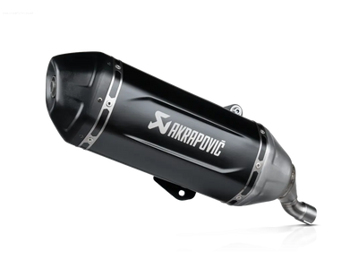 Racing Exhaust AKRAPOVIC SLIP-ON S-VE125SO4-HWSSBL | Vespa GTS/GTS Super/GTS Super Sport/GTS Supertech 125cc (`24-) Euro5+ Akrapovic  Falan Parts