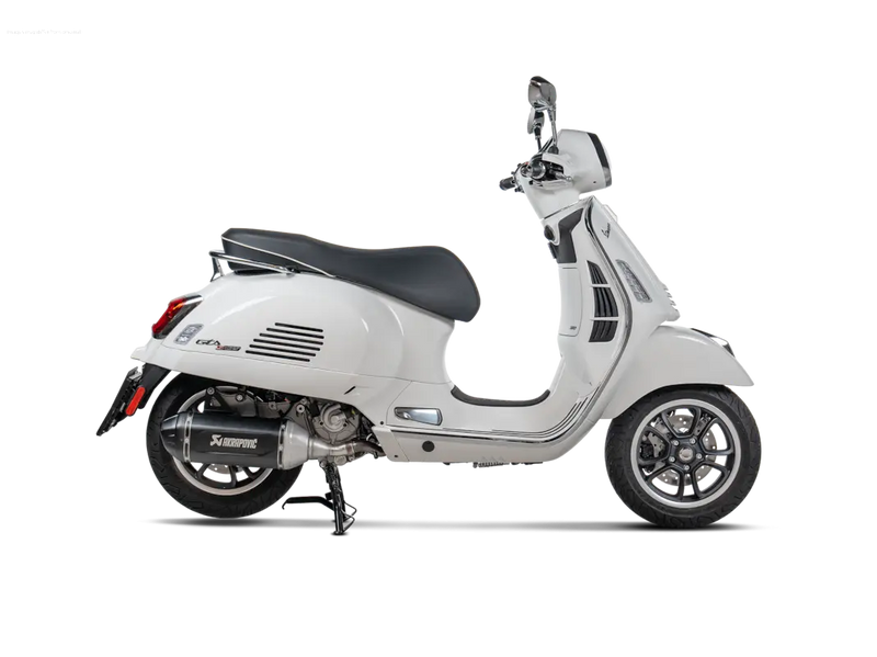 Racing Exhaust AKRAPOVIC "SLIP-ON" Black | Vespa GTS/GTS Super/GTS Super Sport/GTS Supertech 310cc HPE (`24-) Akrapovic  Falan Parts