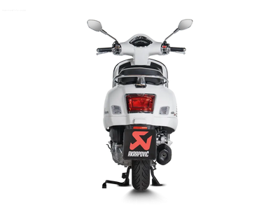 Racing Exhaust AKRAPOVIC "SLIP-ON" Black | Vespa GTS/GTS Super/GTS Super Sport/GTS Supertech 310cc HPE (`24-) Akrapovic  Falan Parts