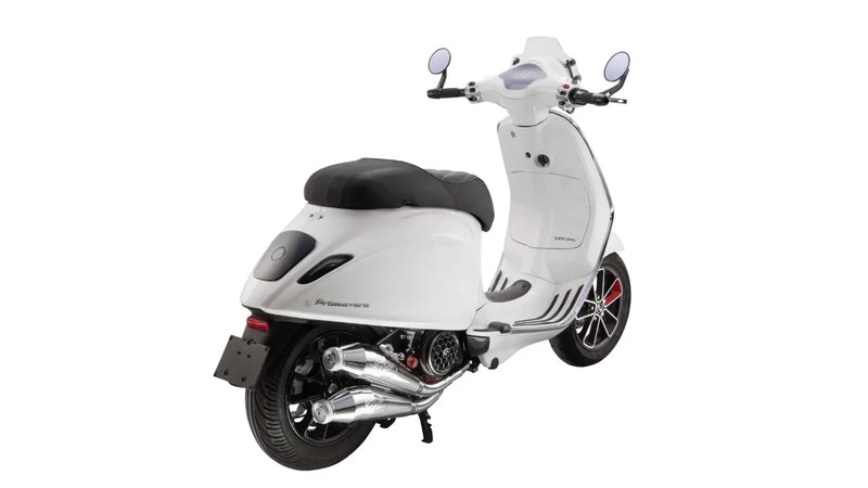 Racing Exhaust SIP Twin - Pipe | Vespa Primavera/Sprint 125-150cc i.e. 3V 4T AC for PIAGGIO 3V LEM (Euro3)/iGet (Euro4/Euro5) SIP  Falan Parts