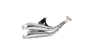 Racing Exhaust SIP Twin - Pipe | Vespa Primavera/Sprint 125-150cc i.e. 3V 4T AC for PIAGGIO 3V LEM (Euro3)/iGet (Euro4/Euro5) SIP  Falan Parts