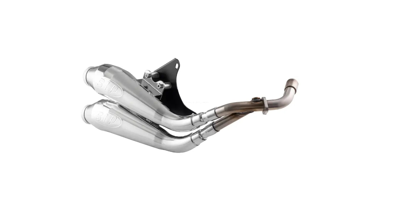 Racing Exhaust SIP Twin - Pipe | Vespa Primavera/Sprint 125-150cc i.e. 3V 4T AC for PIAGGIO 3V LEM (Euro3)/iGet (Euro4/Euro5) SIP  Falan Parts